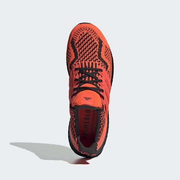 adidas Mens UltraBoost 5.0 DNA Running Shoes Solar Red/Black 9 M main image 7